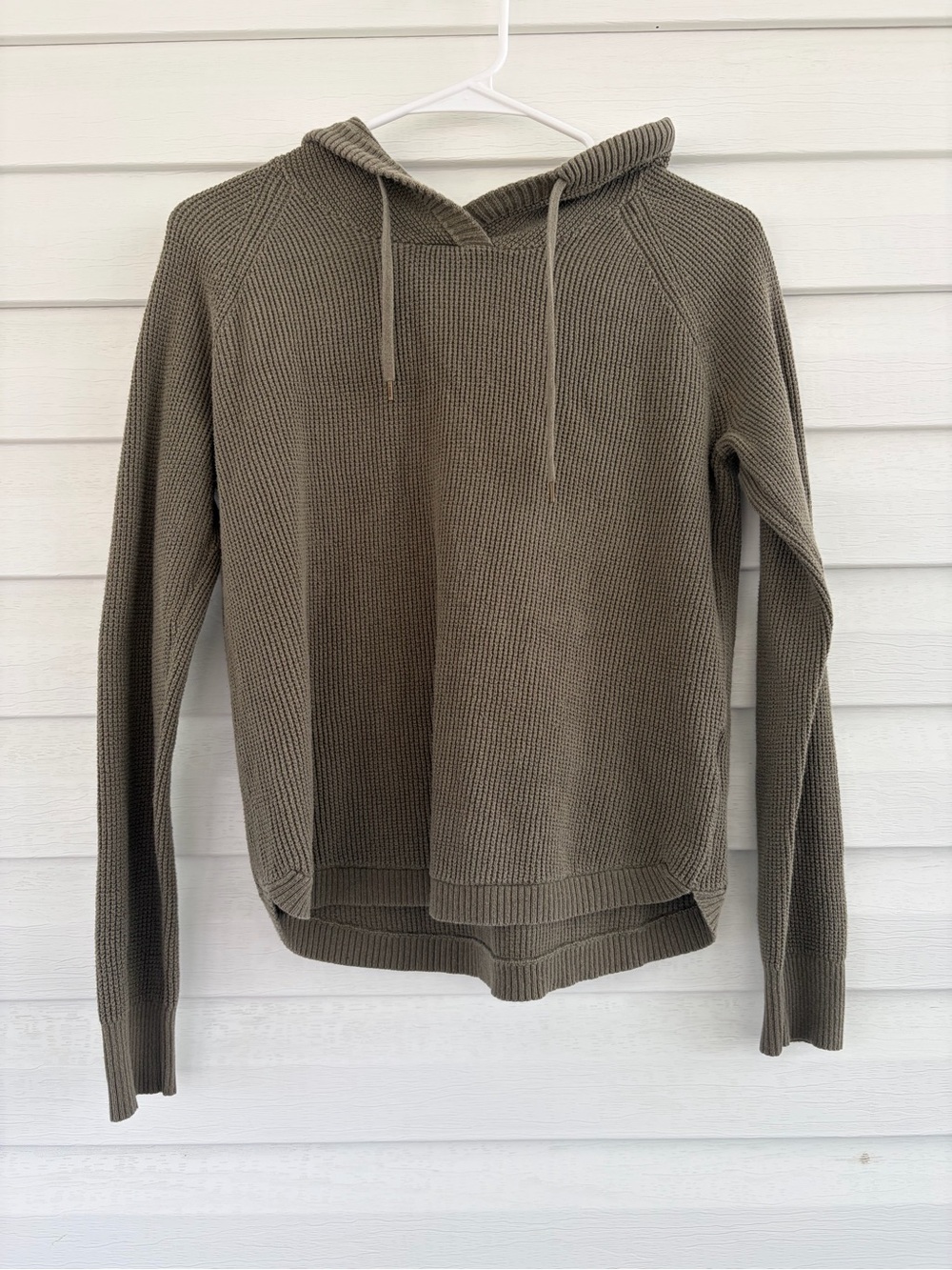 Ralph Lauren Waffle Knit Sweater Neutral Cotton Pullover Quiet Luxury Minimalist